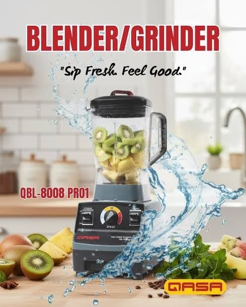 QASA High Power Blender &amp; Grinder