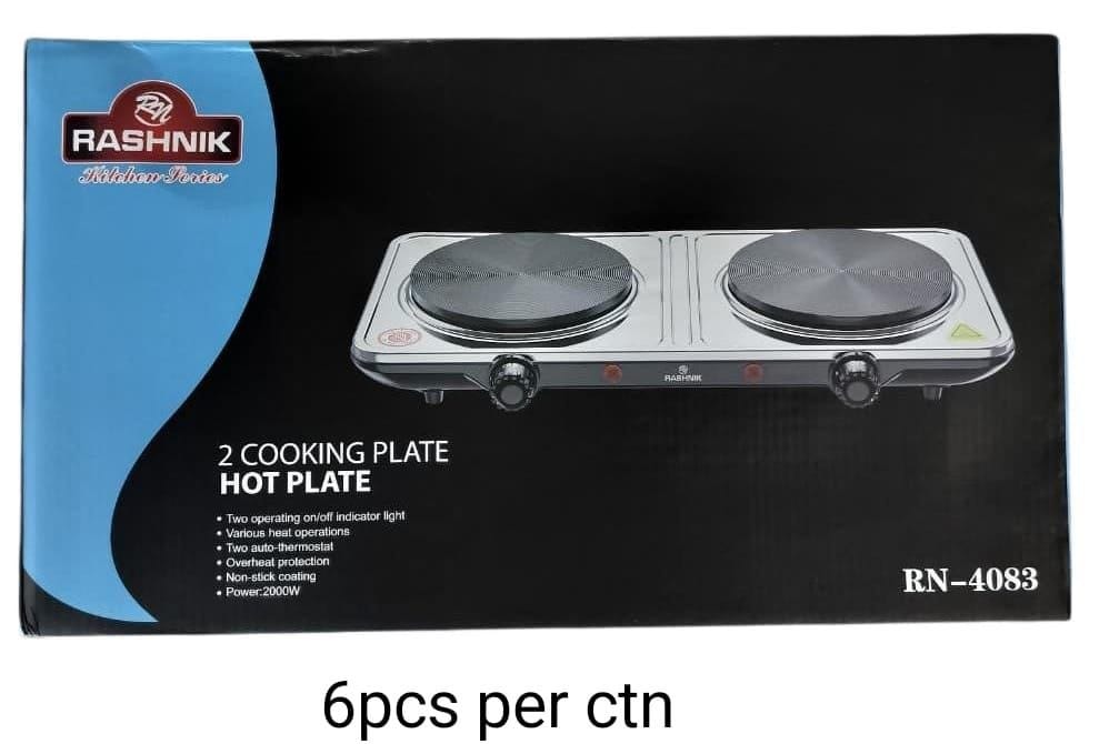 Rashnik Double Electric Hot Plate